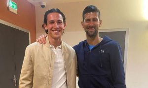 MITAR MIRIĆ OD ITALIJE DO PARIZA: Sin Siniše Mihajlovića uz legendarni hit proslavio pobedu Novaka Đokovića!