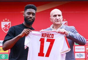 KRASO PODELIO PRVE UTISKE: Napadač iz Obale Slonovače govorio o Zvezdi kao o mitskom klubu! (VIDEO)