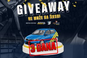 SAMO 3 DANA JE OSTALO DO IZVLAČENJA: AdmiralBet i British Motors poklanjaju Škodu!