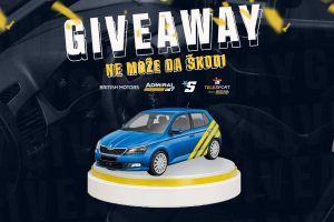 NE MOŽE DA ŠKODI – ADMIRALBET I BRITISH MOTORS POKLANJAJU ŠKODU FABIJU