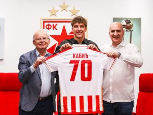 UROŠ KABIĆ PREDSTAVLJEN KAO NOVO POJAČANJE ZVEZDE: ‘Uzbuđen sam što dolazim u veliki klub!’ (VIDEO)