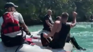 JOKIĆ SE ODLIČNO PROVODI NA TARI: Pokazao da poseduje još neko umeće sem košarkaškog! (VIDEO)