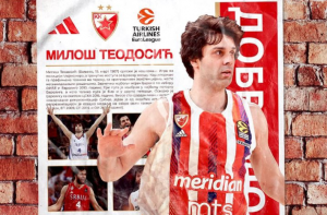 ZVEZDINA ZAGONETKA ZA TEODOSIĆA: „Nesuđeni golman – košarkaški virtuoz, uprkos lateralnim kretnjama!“