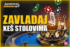 EKIPA ZA POKER TE ČEKA 24/7, SAMO NA ADMIRALBET.RS  Zabava koja traje non stop!