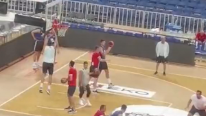 ‘ORLOVI’ ODRADILI TRENING PRED AKROPOLIS KUP: Pešićevi ‘ratnici’ spremni za Grke i Italijane! (VIDEO)