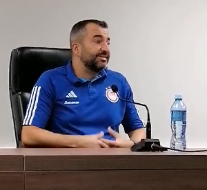 TRENER OLIMPIJAKOSA PRED REVANŠ: ‘Srpski timovi znaju kako da nametnu pritisak!’ (VIDEO)