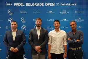 Predstavljen premijerni međunarodni  ‘Padel Belgrade Open BMW Delta Motors!’ (FOTO)