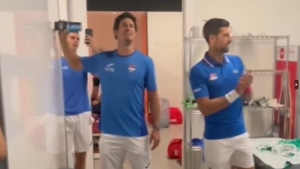 ‘TRADICIJA ZA DOBRO JUTRO I JOŠ BOLJI DAN’: Evo kako se Novak i družina pripremaju za mečeve! (VIDEO)