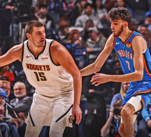 DENVER LAKO SA OKLAHOMOM: Jokić dominirao, veče za zaborav Micića i Pokuševskog! (VIDEO)