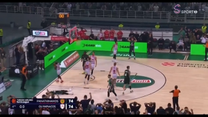 MILIMETAR DELI JUNAKA OD TRAGIČARA: Kako je Slukasu iz obruča izašao šut za pobedu i havariju u Atini! (VIDEO)