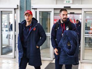 ZVEZDA OTPUTOVALA NA NAJVAŽNIJI MEČ SEZONE: Bahar poveo 25 igrača (FOTO)