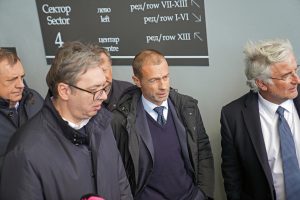 ČEFERIN NIJE VEROVAO: „Kada mi je predsdnik rekao da će izgraditi pet stadiona mislio sam da to nije moguće!“