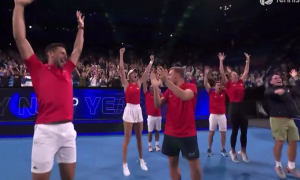 EMOTIVNA SCENA U AUSTRALIJI: Ovako su srpski teniseri dočekali Novu godinu! (VIDEO)