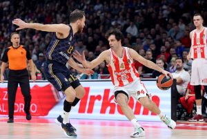 (POLUVREME) REAL MUČI ZVEZDU U ARENI: Teodosić i Hanga ne mogu sami protiv šampiona Evrope!