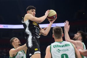 PARTIZAN BEZ PROBLEMA PROTIV KRKE: ‘Crno-beli’ na +20 protiv gostiju iz Novog Mesta!