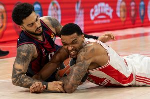 OBRUČI EVROLIGE BEZ MIRNOG SNA JOŠ DVE GODINE: Pogledajte najbolje poteze Džoela Bolomboja u dresu Crvene zvezde! (VIDEO)