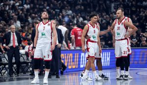 MILANO PRECRTAVA IGRAČE: Centar napustio Olimpiju pred meč sa Crvenom zvezdom