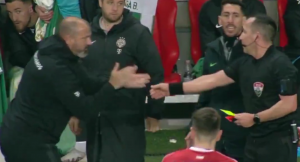 STANKOVIĆ PREGOREO OD BESA: Dobio crveni karton, pa ponizio sudiju na brutalan način! (VIDEO)