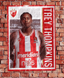 GOTOVO: Trej Tompkins je novi košarkaš Crvene zvezde! (FOTO)