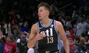 BRUTALNA PARTIJA BOGDANOVIĆA: Dabl-dabl kapitena Srbije nedovoljan za pobedu Atlante! (VIDEO)