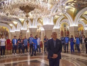 LEPA SLIKA IZ PRESTONICE SRBIJE: Delegacija Zenita posetila Hram Svetog Save! (FOTO)