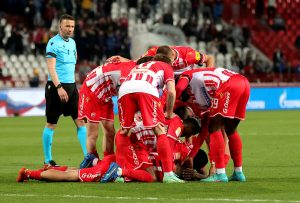 ZVEZDA BOLJA OD ZENITA U BEOGRADU: Knežević će dugo pamtiti meč obavijen velom tragedije u Moskvi! (VIDEO)