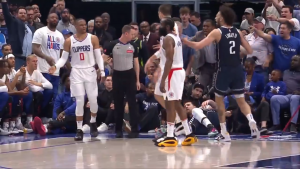 UMALO TUČA NA MEČU DALASA I KLIPERSA: Tim iz Teksasa plovi ka plej-ofu! (VIDEO9