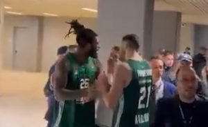 HAOS NAKON MEČA PAO – MAKABI: Umalo došlo do opšte tuče, u glavnim ulogama Lesor i Papapetru (VIDEO)