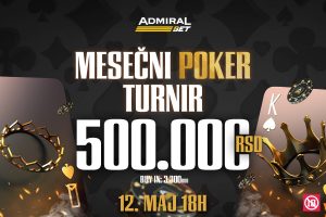 OVA NEDELJA VAM DONOSI 500.000 RAZLOGA DA ZAVOLITE POKER!