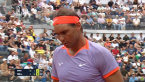 RAFA NAJVEĆI RATNIK SVIH VREMENA, ALI TELO KAŽE KRAJ: Nadal počišćen u Rimu! (VIDEO)