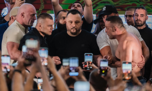 DARKO STOŠIĆ POSLE POBEDE: „Niko me nikada u životu nije bacio dva puta u nokdaun u prvoj rundi“ (VIDEO)