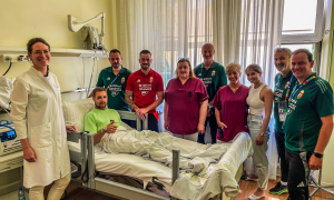 VARGA SE JAVIO IZ BOLNICE: Mađaru koji je umalo umro na terenu promenjen lični opis! (FOTO)