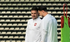 ORLOVI MAKSIMIALNO FOKUSIRANI: Drugi trening reprezentativaca u Augzburgu, ovaj put bez navijača! (VIDEO)