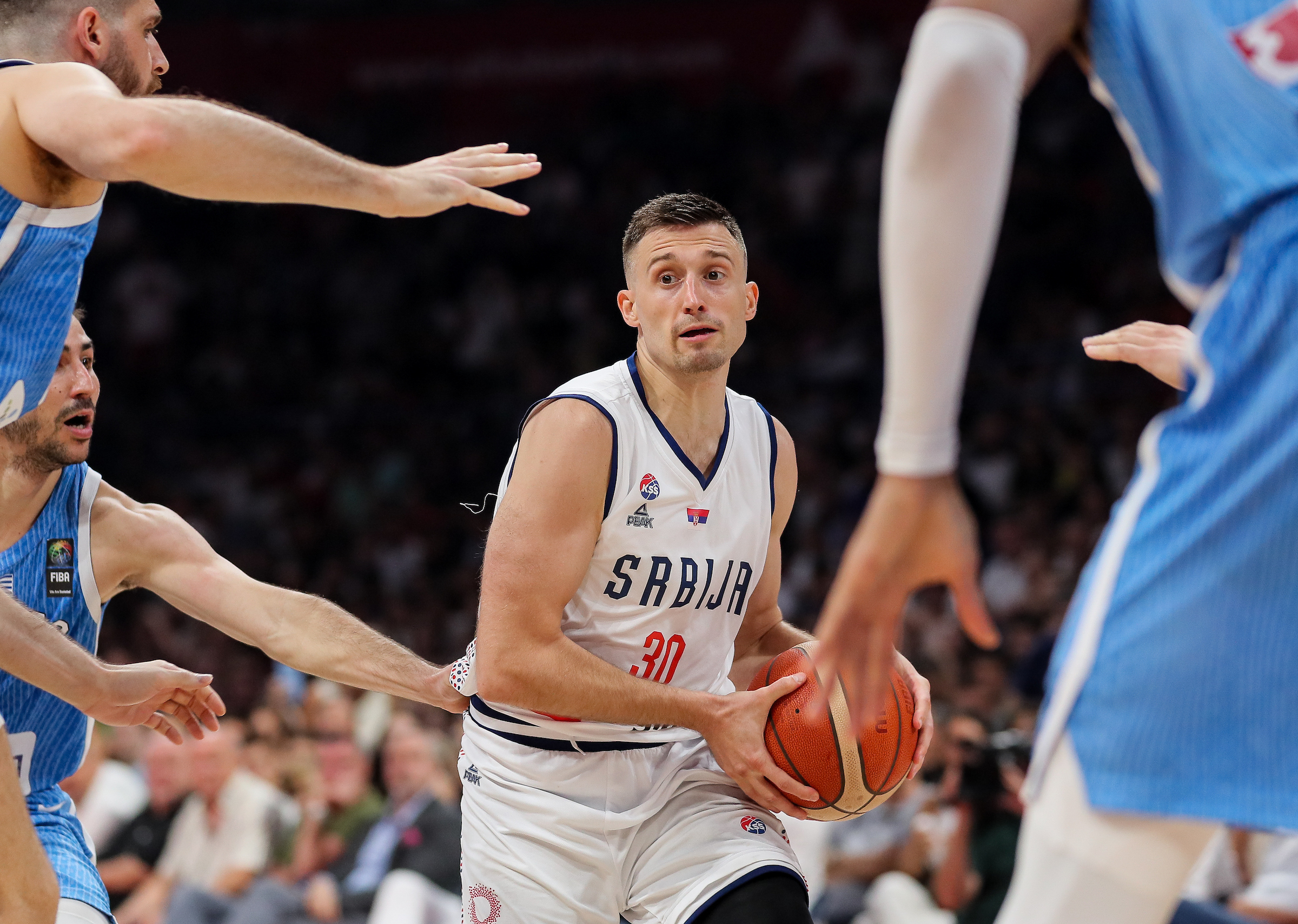 Serbia v Greece Pre Olympic Basketball Friendly