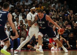 ORLOVI PROTIV DRIM TIMA U DERBIJU PRVOG KOLA OLIMPIJSKOG TURNIRA ZA KOŠARKAŠE