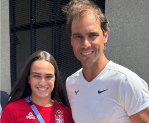 RAFO, UPOZOREN SI: Sara Ćirković se susrela sa Nadalom i jasno poručila – Fin je bio! (FOTO+VIDEO)