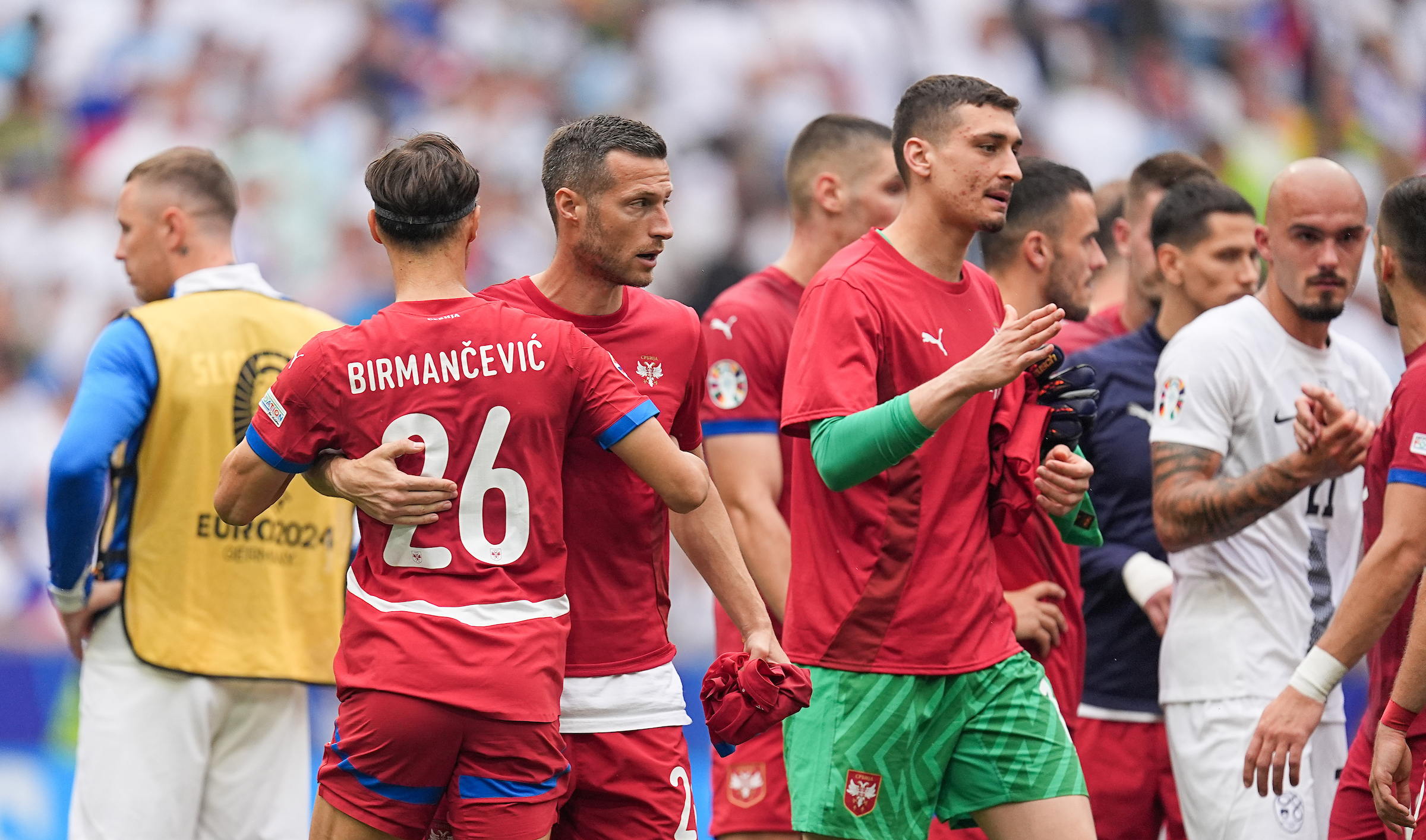 Slovenia vs Serbia UEFA EURO 2024 Group C