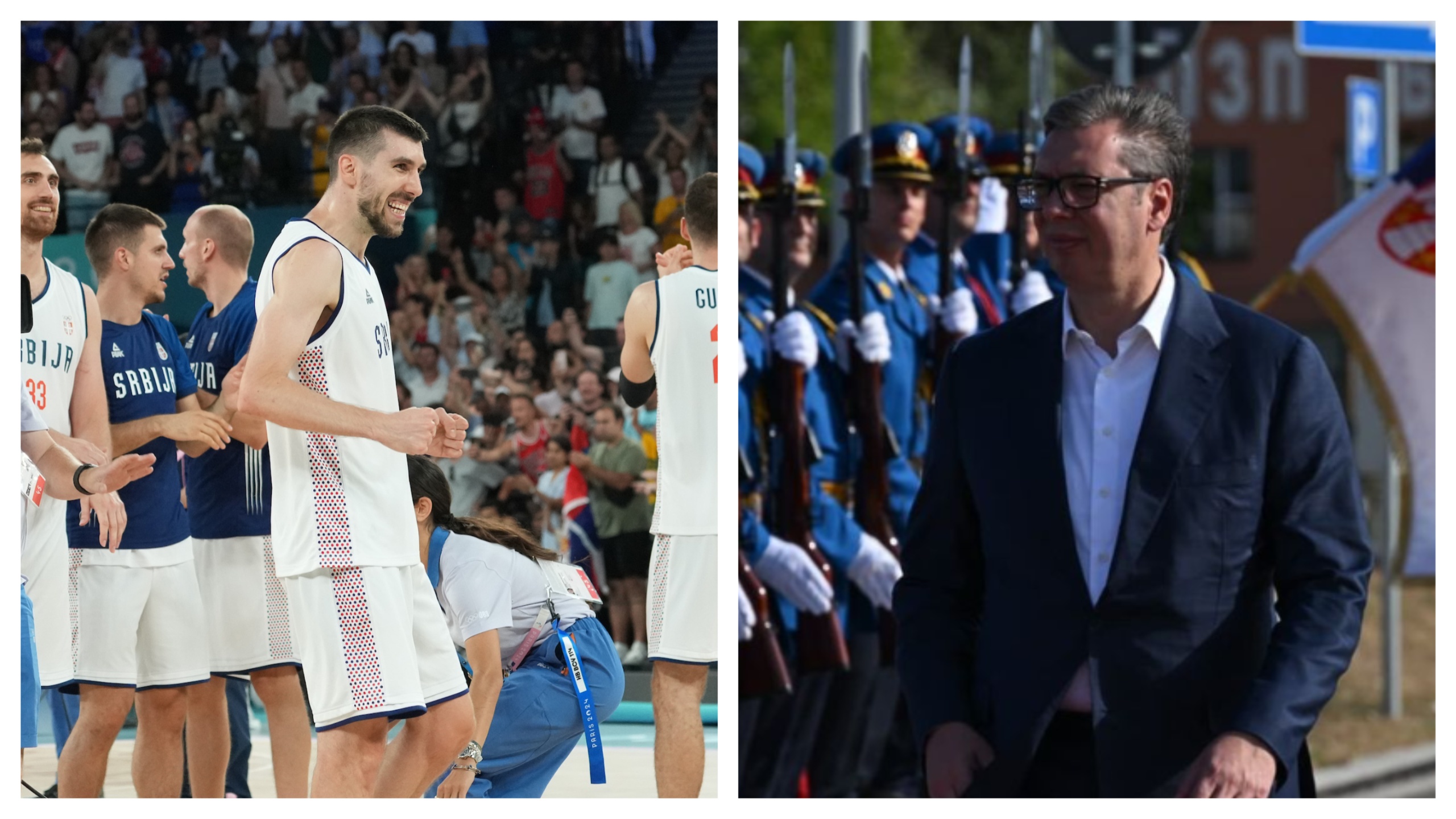 Aleksandar Vučić, košarkaška reprezentacija Srbije