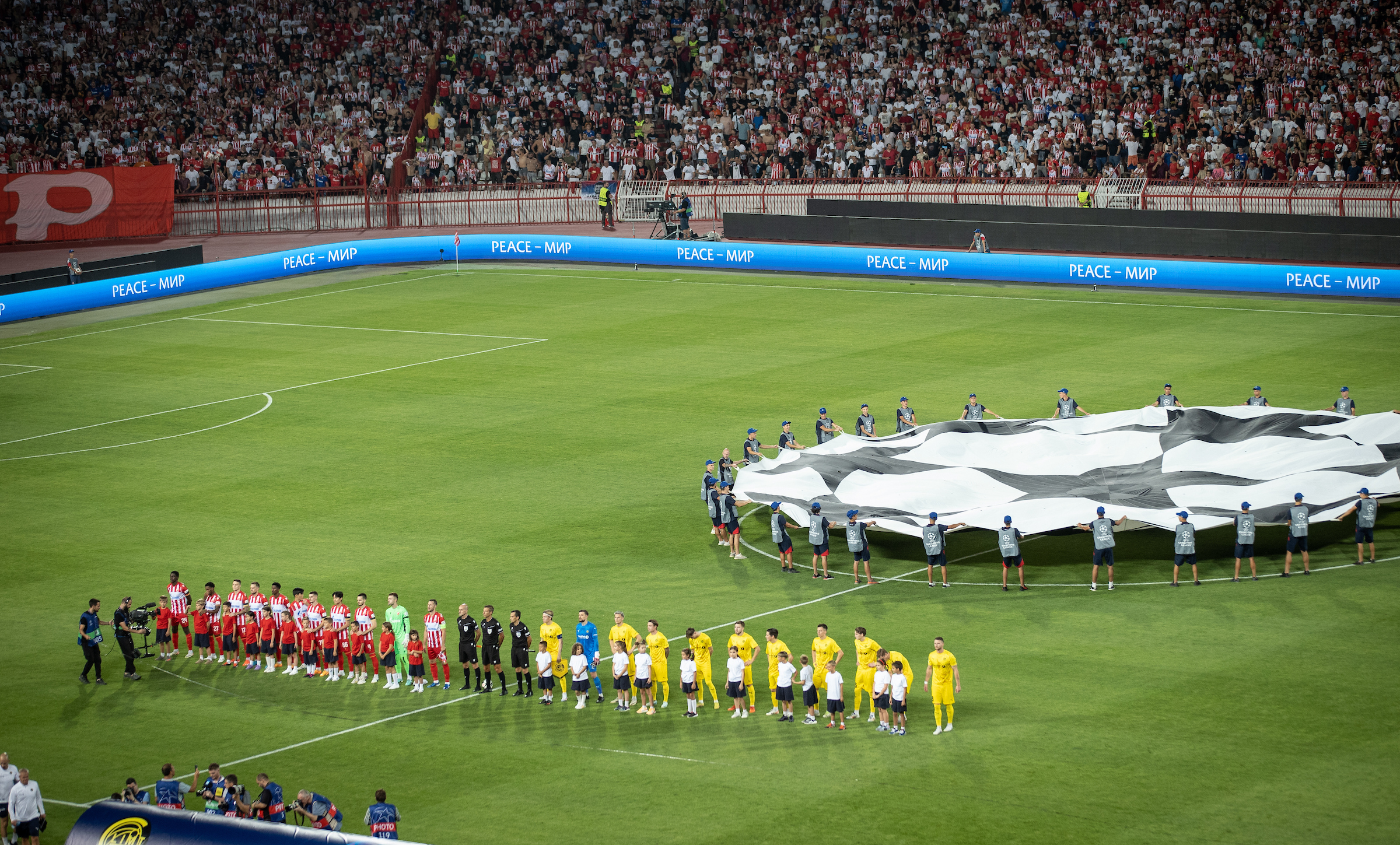 FK Crvena Zvezda v FK Bodo/Glimt UEFA Champions League Play Off Second Leg