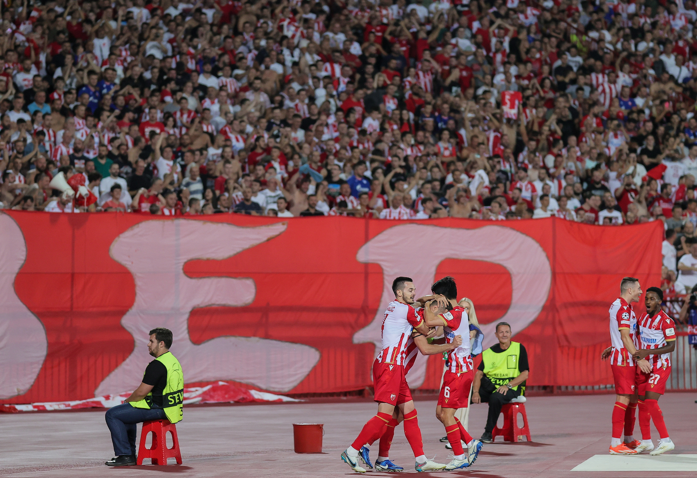 FK Crvena Zvezda v FK Bodo/Glimt UEFA Champions League Play Off Second Leg