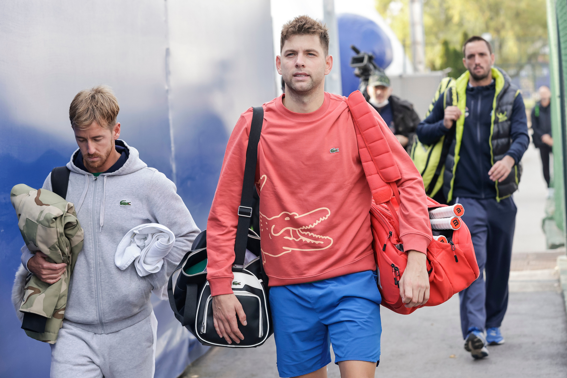 Davis Cup Team Serbia Trening