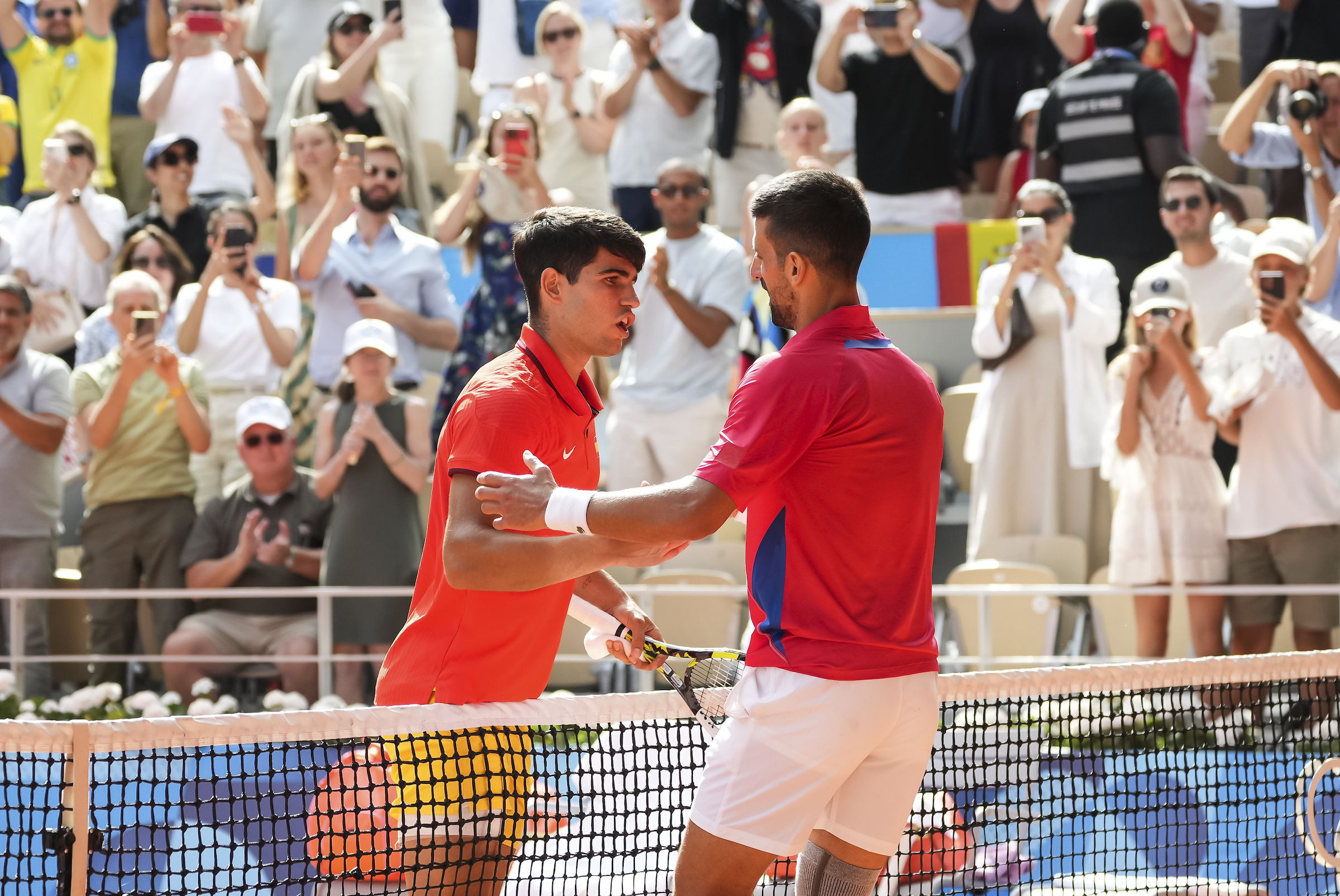 Novak Djokovic v Carlos Alcaraz Paris 2024 Olympic Games