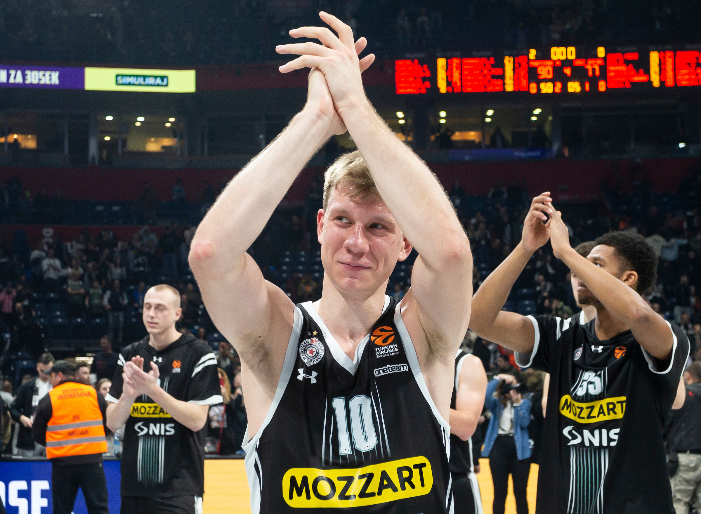 Partizan Mozzart Bet Belgrade v LDLC Asvel Villeurbanne 2023/2024 Turkish Airlines EuroLeague