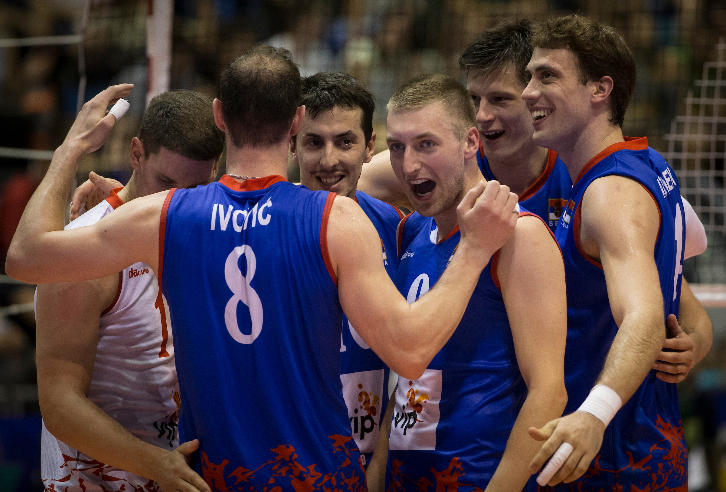 FIVB World League Serbia v Brazil