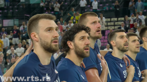VULKAN EMOCIJA U PARIZU: Pogledajte intoniranje himne Srbije pred meč sa Australijom! (VIDEO)