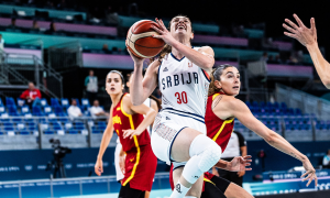 DRUGO MESTO U GRUPI ZA SRBIJU: Naše košarkašice poražene od Španije!