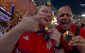 SRPSKI STRELCI SU HIT U PARIZU: Zorana Arunović i Damir Mikec se provodili uz čuveni svetski hit! (VIDEO)