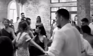 KOŠARKAŠI I ODBOJKAŠICE ZAIGRALI KOLO NA SVADBI: Nikola Jokić u centru pažnje! (VIDEO)