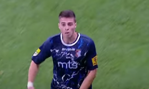 GOLČINA U NADOKNADI, PA DIREKTNO ISKLJUČENJE: Napadač Napretka proslavio gol na vulgaran način, a to ga je skupo koštalo! (VIDEO)