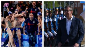 VUČIĆ ČESTITAO VATERPOLISTIMA: „Bravo, delfini, idemo na zlato!“ (FOTO)